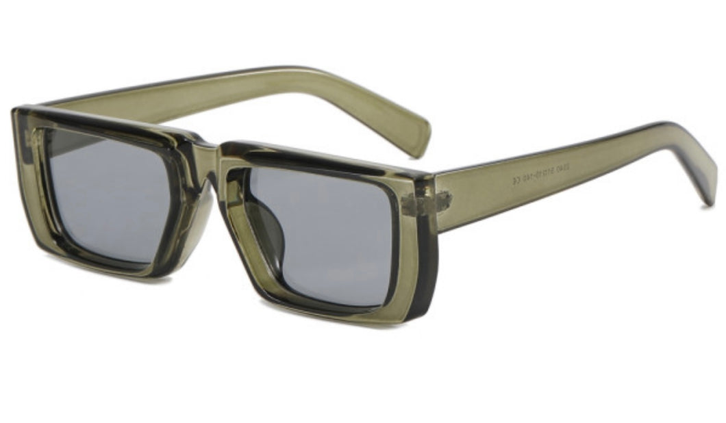 Tent Square lens Unisex Sunglasses